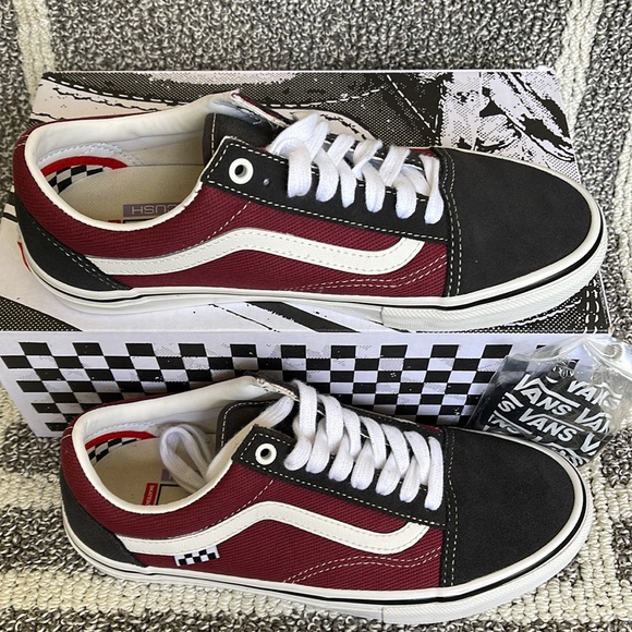 Vans Skate Old Skool Asphalt/Pomegranate WMNS - Picture 2 of 15